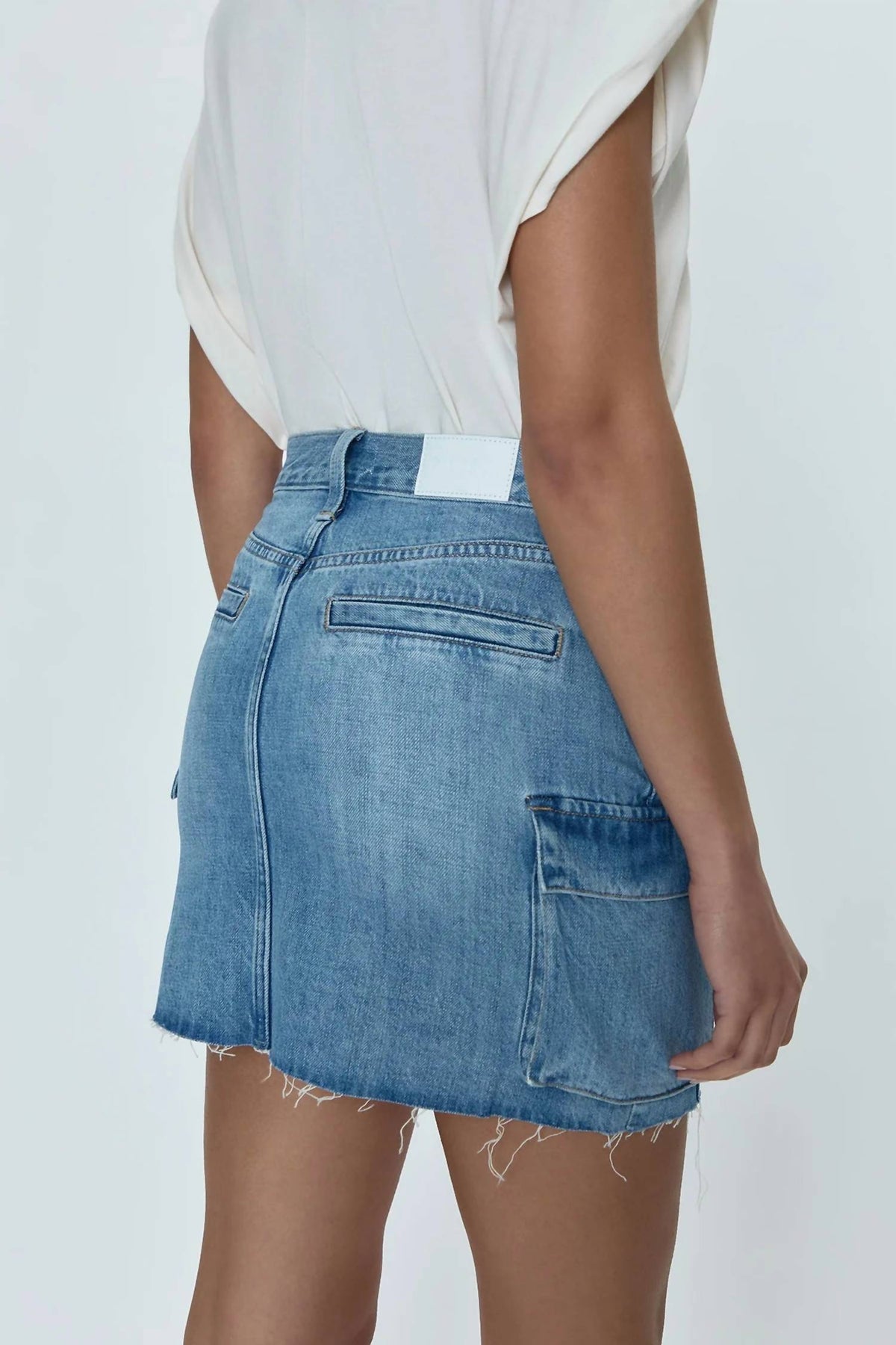 Pistola - Rhea Mid Rise Mini Skirt
