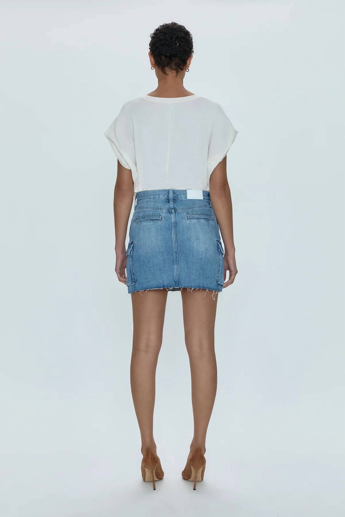 Pistola - Rhea Mid Rise Mini Skirt