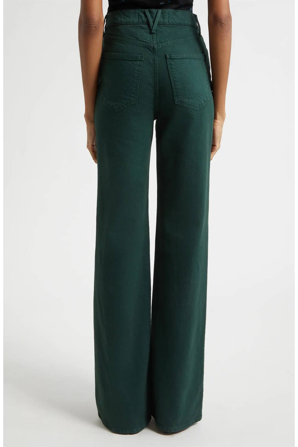 Veronica Beard - Crosbie High Rise Wide Leg Jeans
