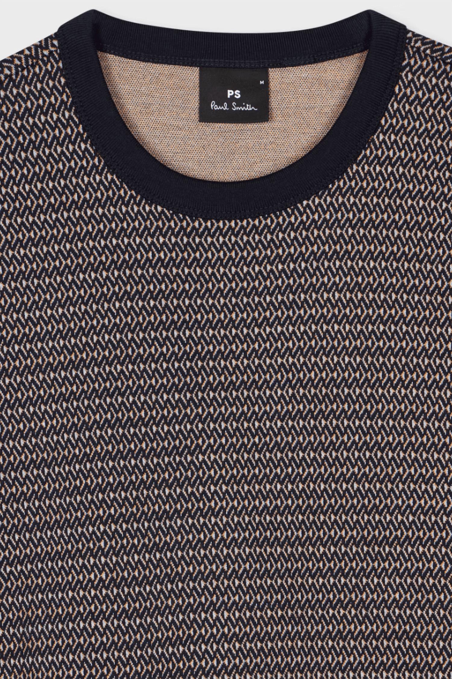 Paul Smith - Cotton-blend Pattern T-shirt