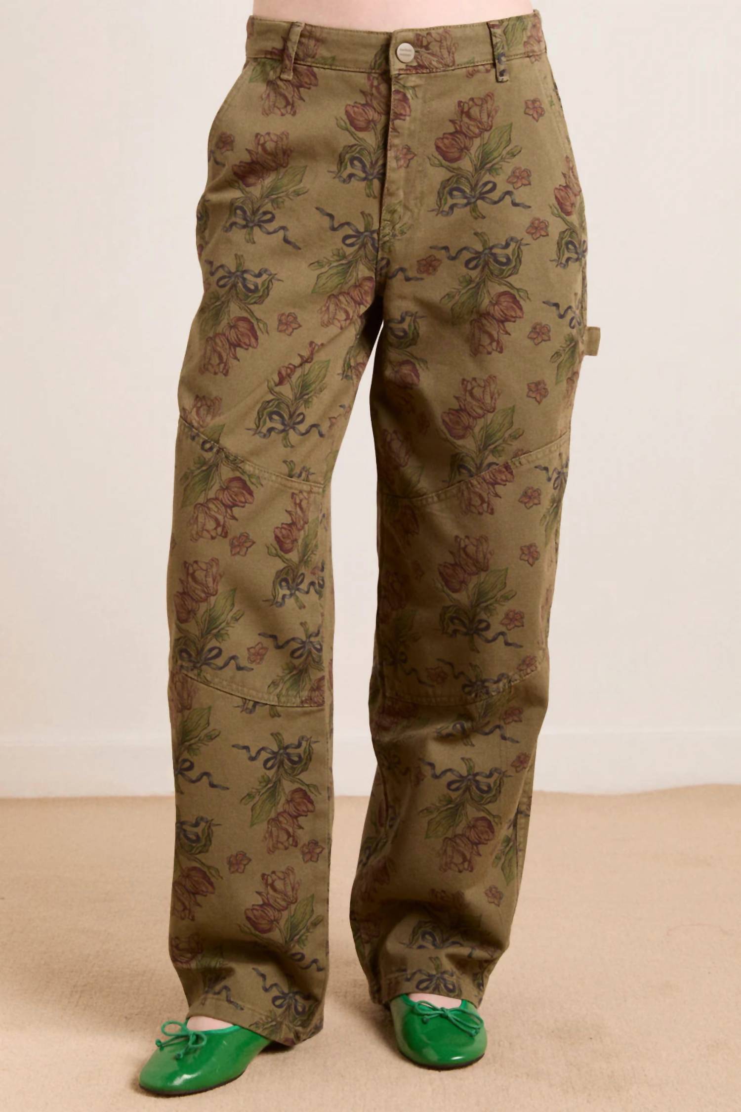 Damson Madder - Drew Wide Leg Jeans