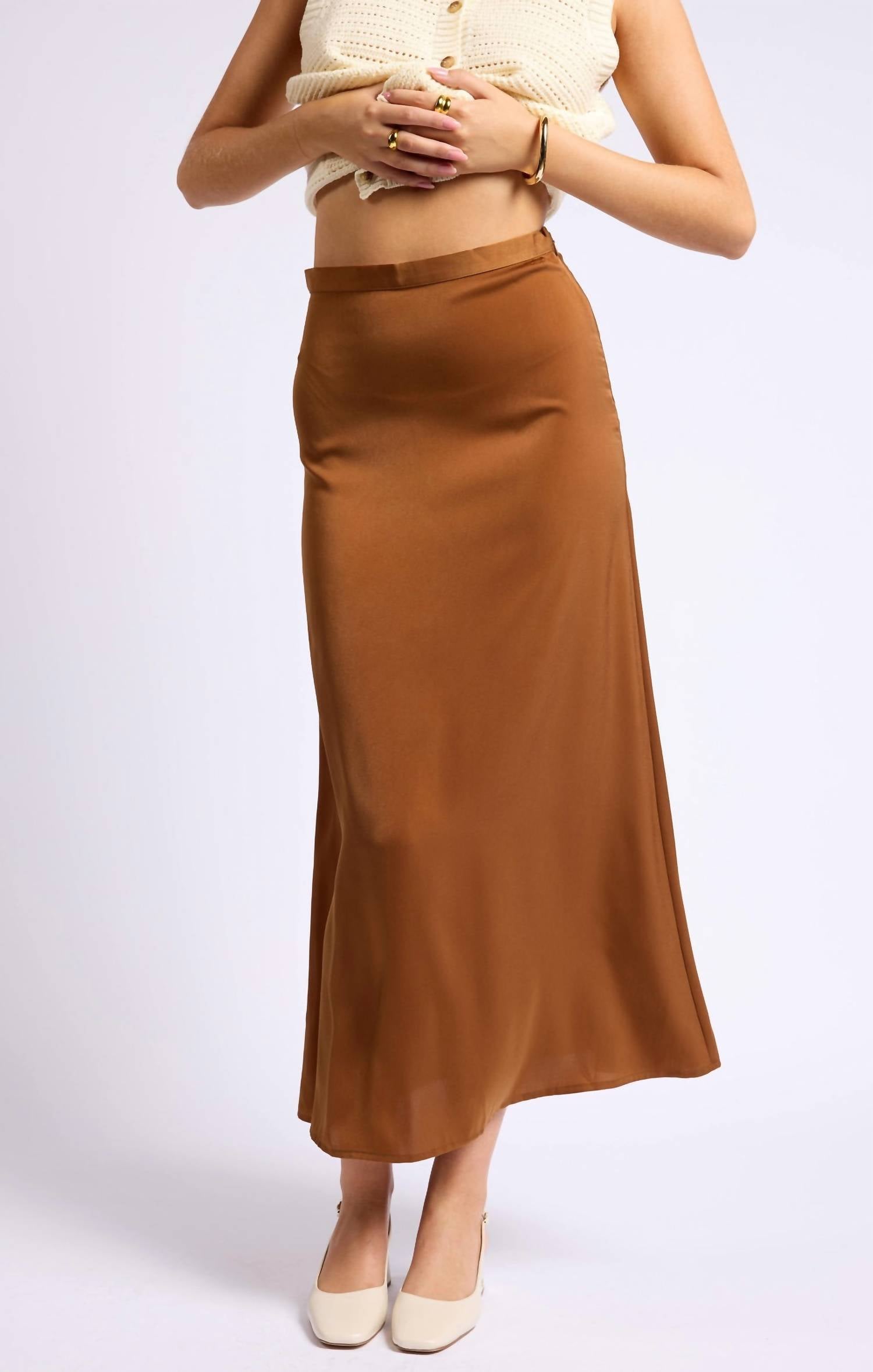 Sage The Label - Angel Heart Bias Maxi Skirt