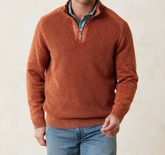 TIDEMARK HALF-ZIP SWEATER