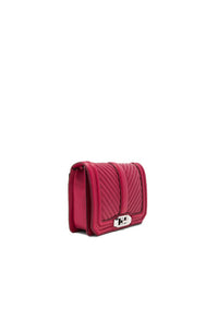 Rebecca Minkoff - Women's Chevron Quilted Small Love Crossbody Bag
