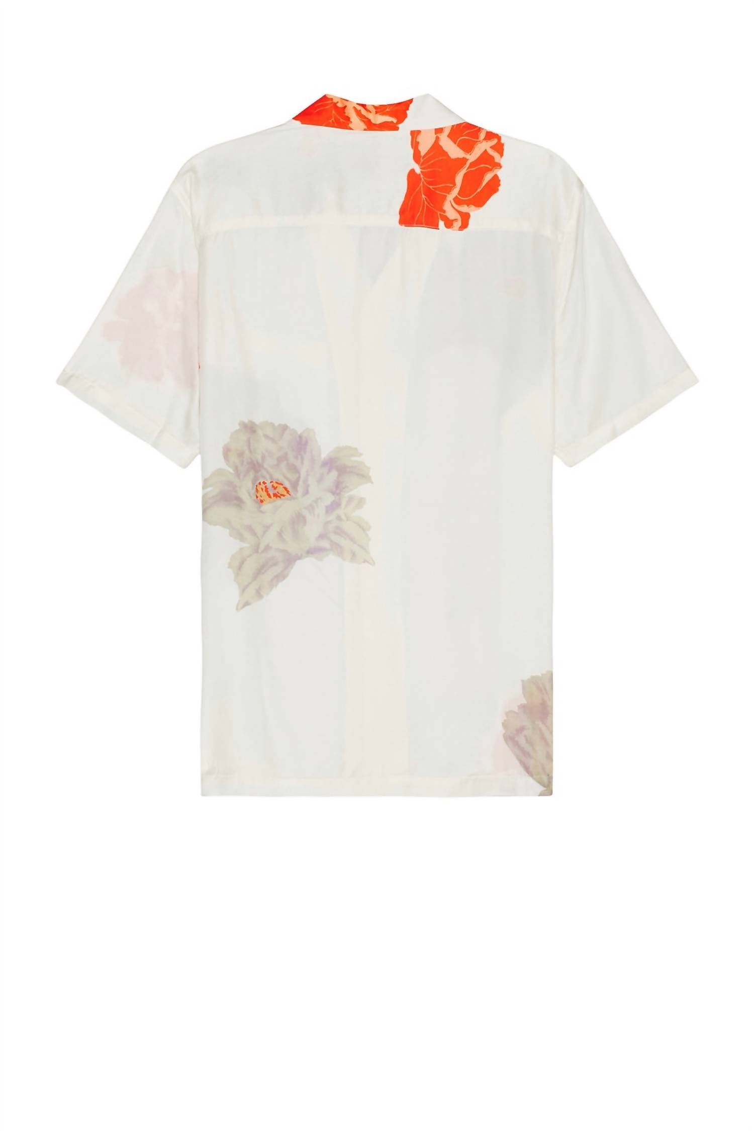 Allsaints - Roze Button Down Short Sleeve Shirt