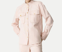 Forte Forte - Cavalry Denim Mandarin Collar Shirt