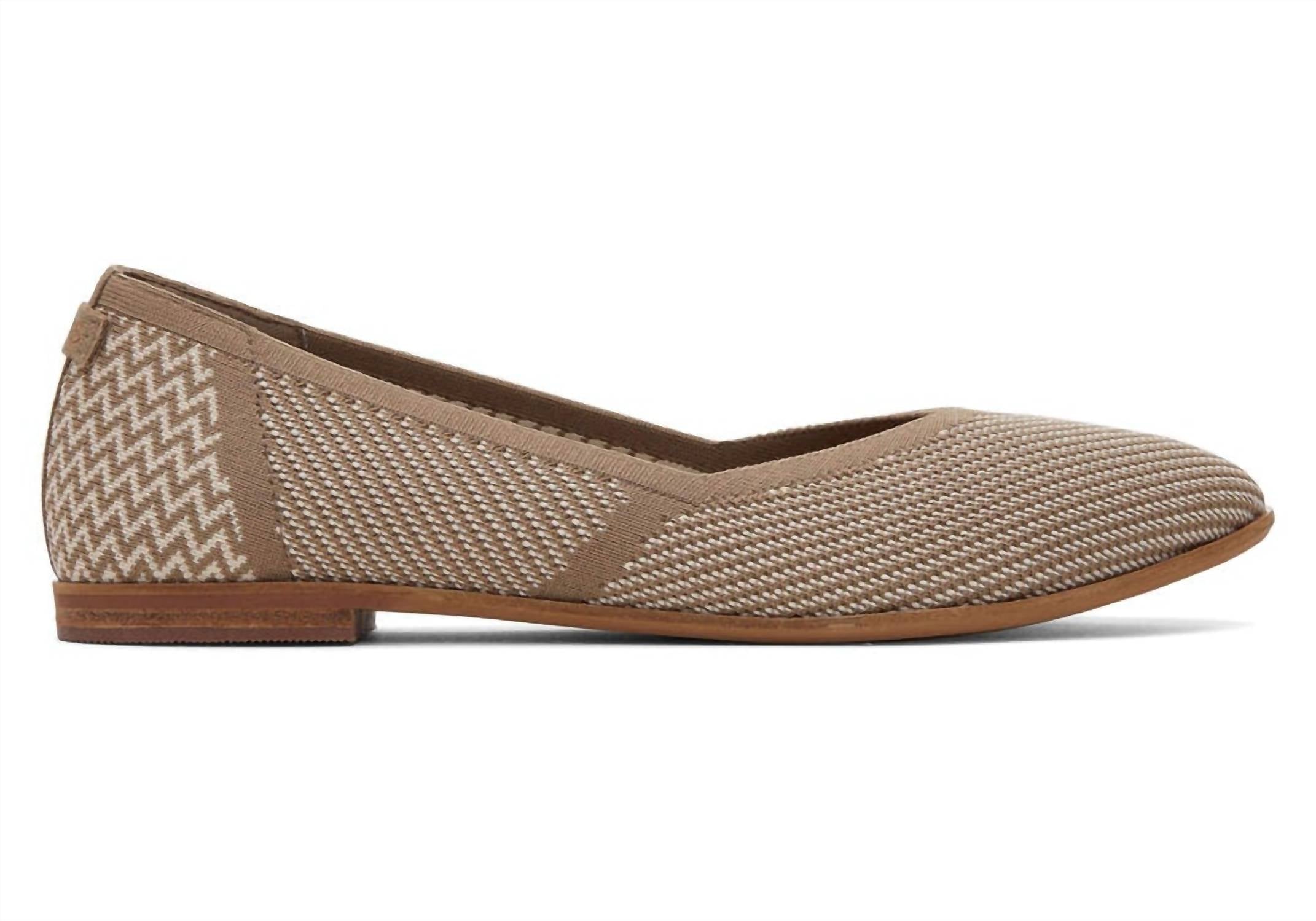 Toms - Women's Jutti Neat Knit Flat
