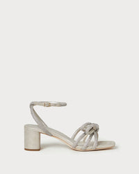 Loeffler Randall - Women's Mikel Heeled Sparkle Bow Sandals