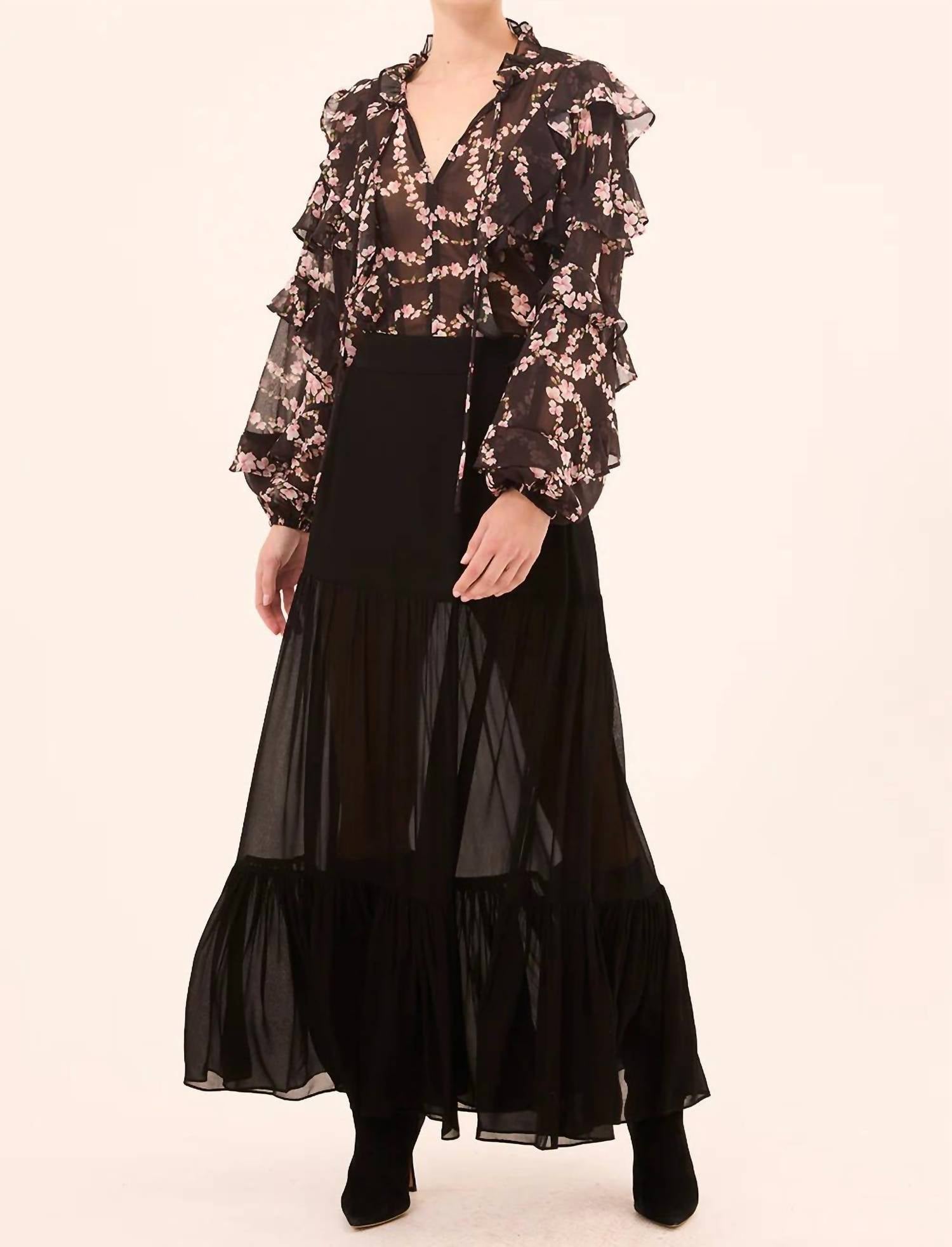 Misa Los Angeles - Women's Lupe Ruffled Blouse