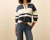 Faherty - High Standard Fleece Rugby Sweatshirt