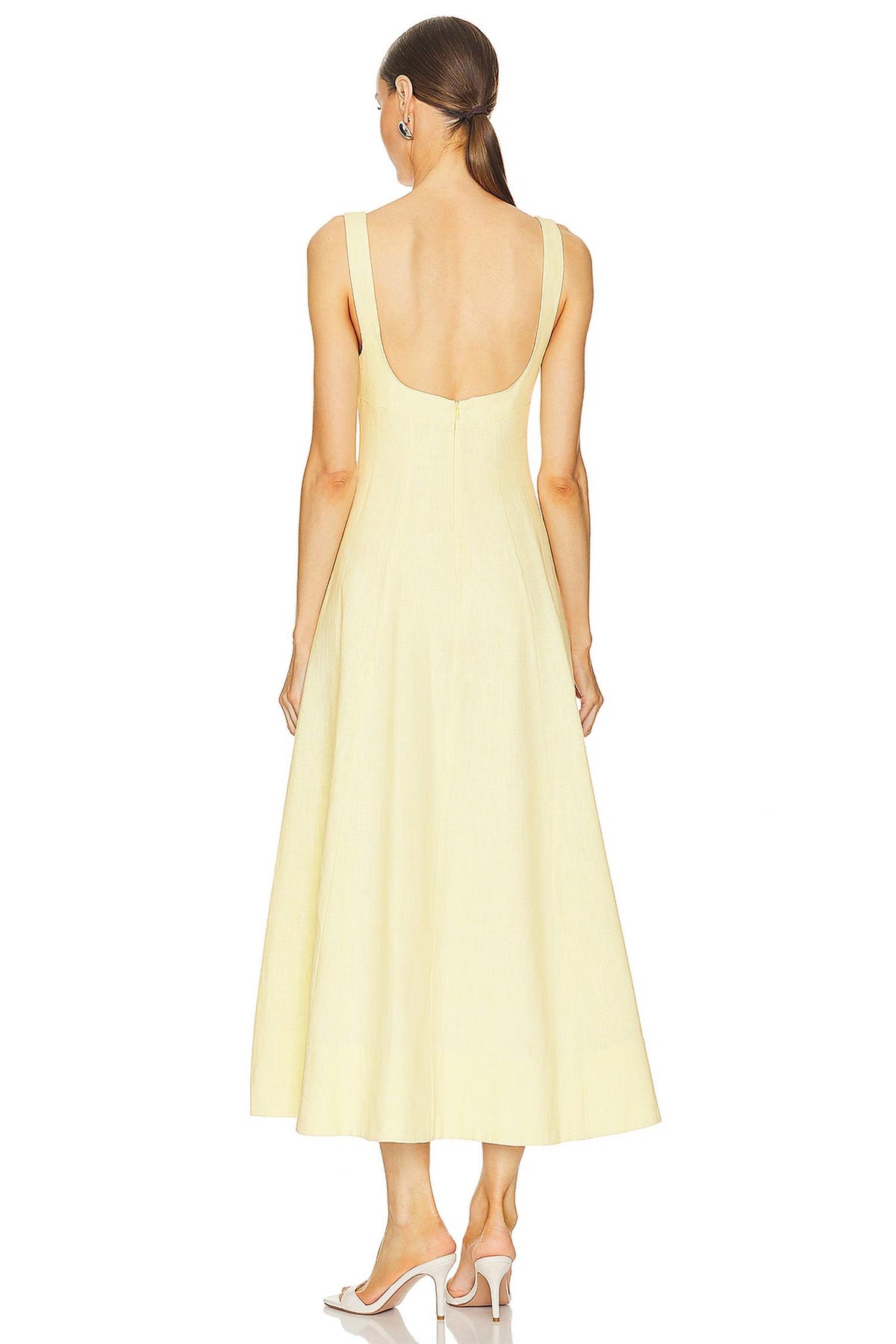 Clea - Carla Embroidered Long Dress