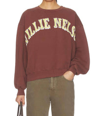 Daydreamer - Willie Nelson In Austin Oversized Sweatshirt