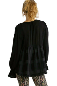 Umgee - Chenille Babydoll Top