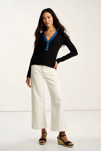 Lisa Todd - Pure rib v neck Top