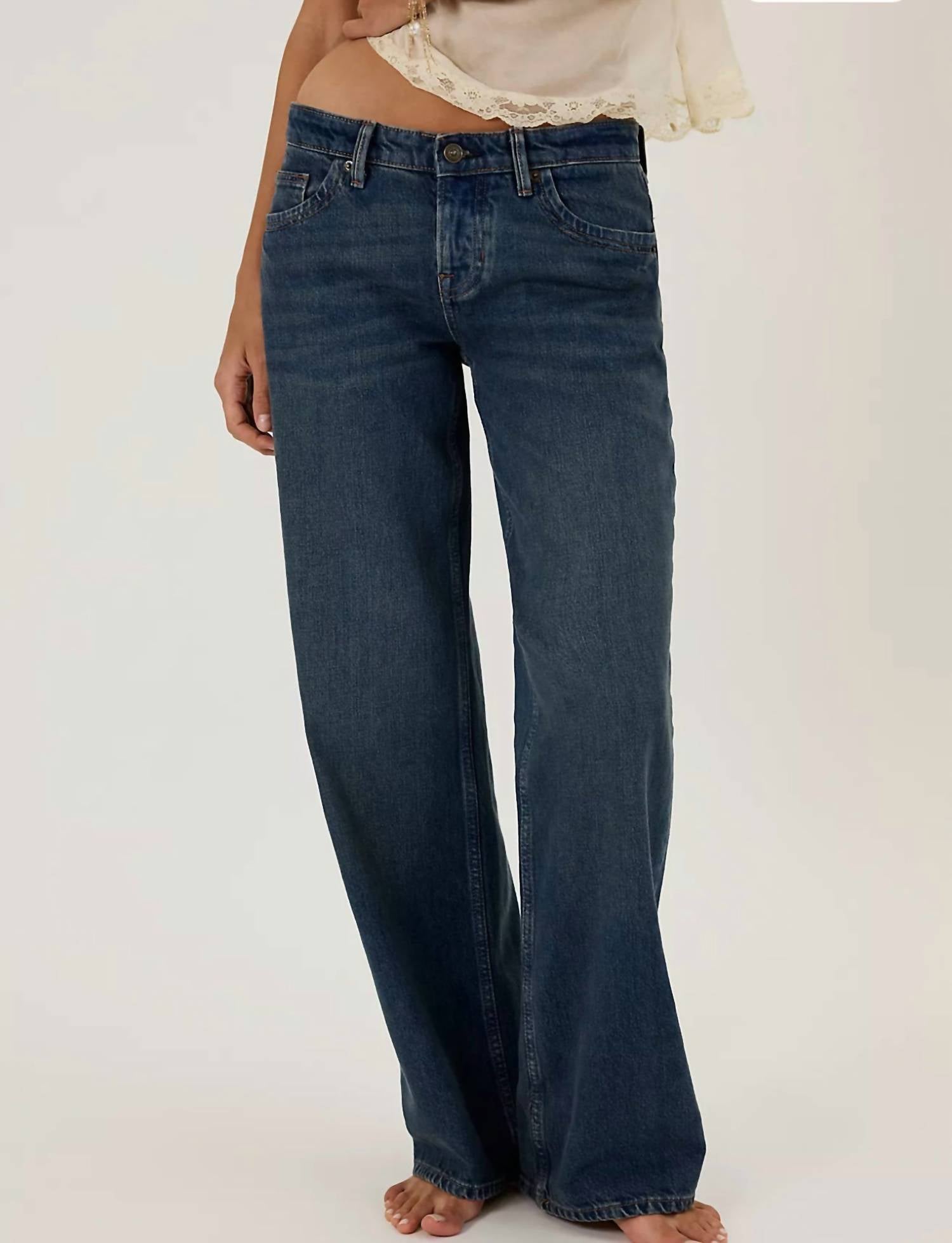 Free People - Tennessee Low Rise Boyfriend Jeans