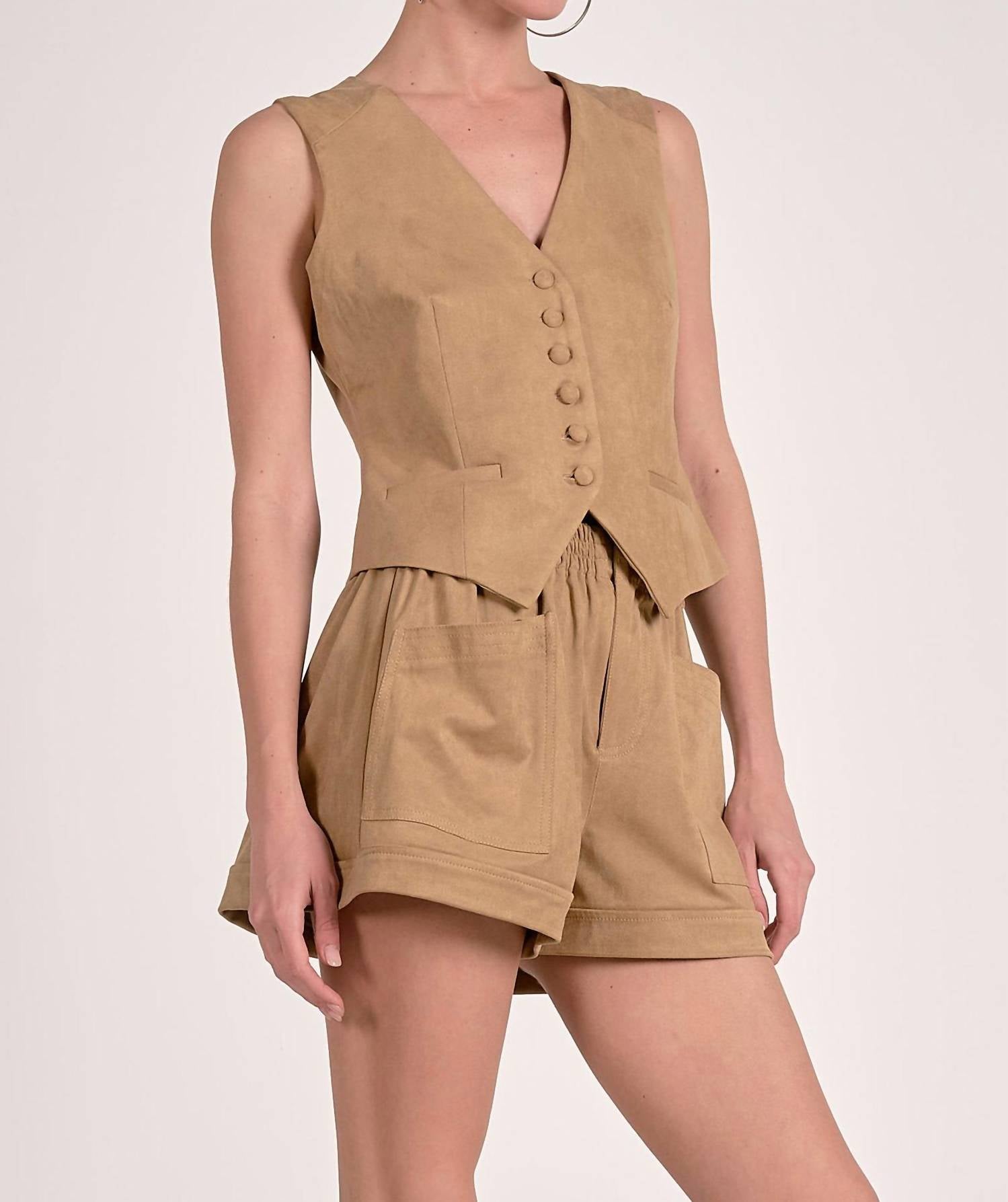 Elan - Women's Microsuede Vest
