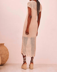 Nekane - Brittani Lurex Midi Dress