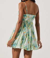 Astr - Bubble Skirt Mini Dress