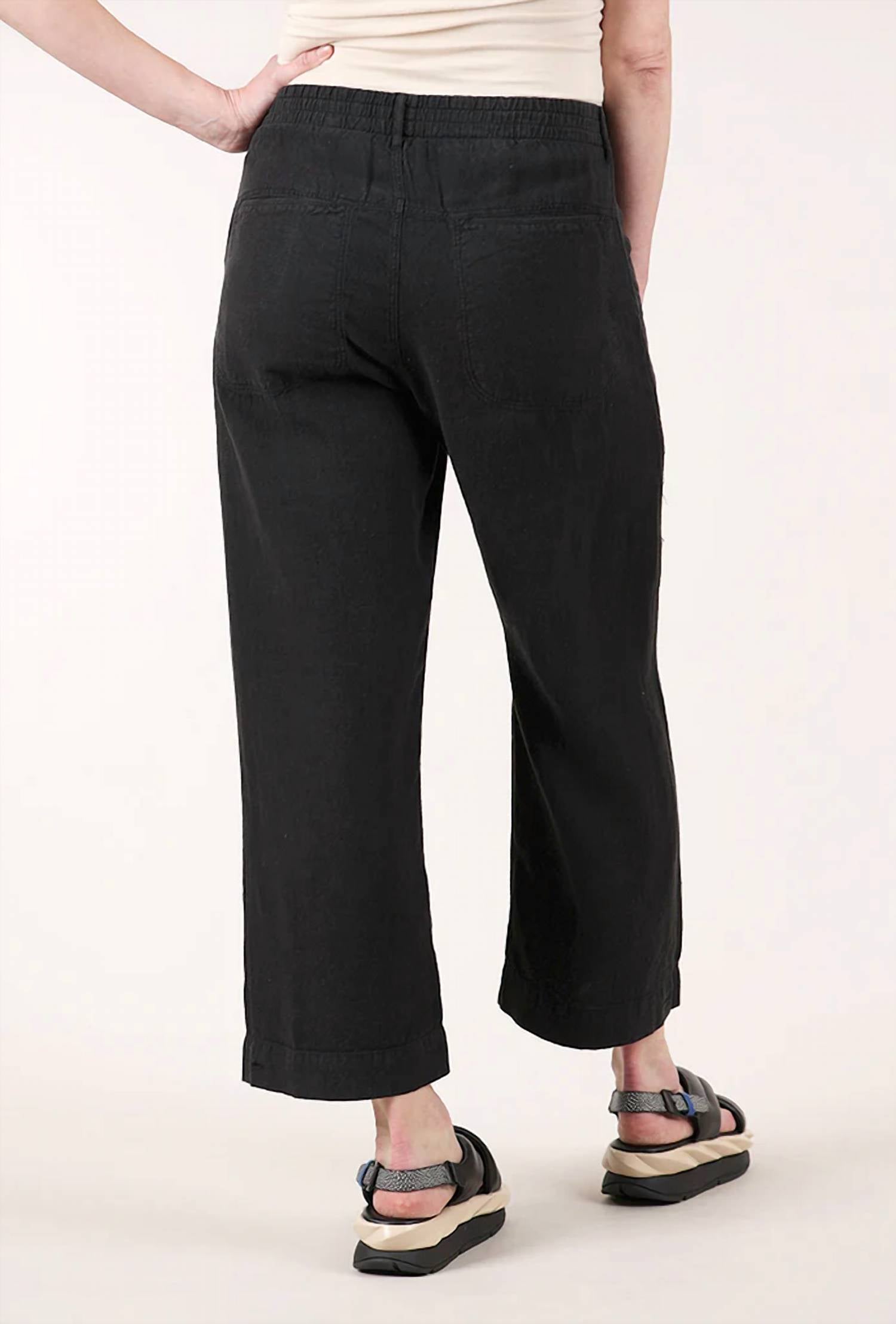Own By Basics - Linen Barrel Pants