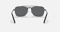 Ray Ban - New Caravan Medium Non Polarized Sunglasses Rb3636 002/b1