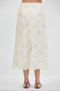 A.Ren - Cannes Eyelet Shell Skirt
