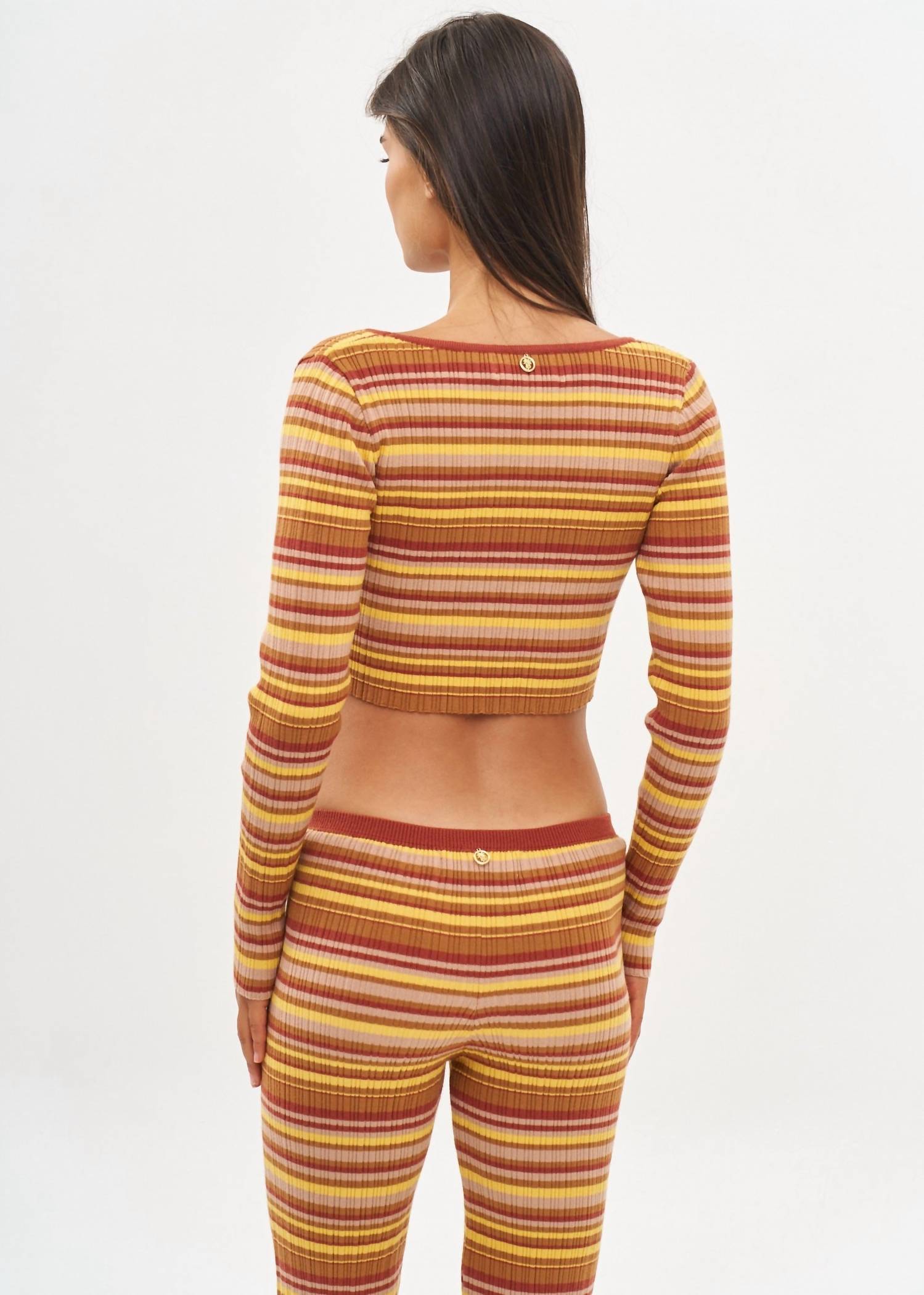 Bananhot - Ann Cropped Long-sleeve Cardigan