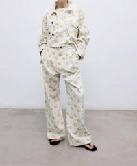 The New Society - Cotton Denim Top