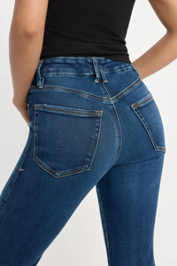 Good American - Soft Tech Good Classic Bootcut Jeans