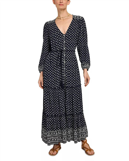 Faherty - Orinda Long Sleeve Maxi Dress