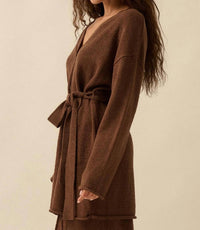Promesa - Belted Button-front Cardigan