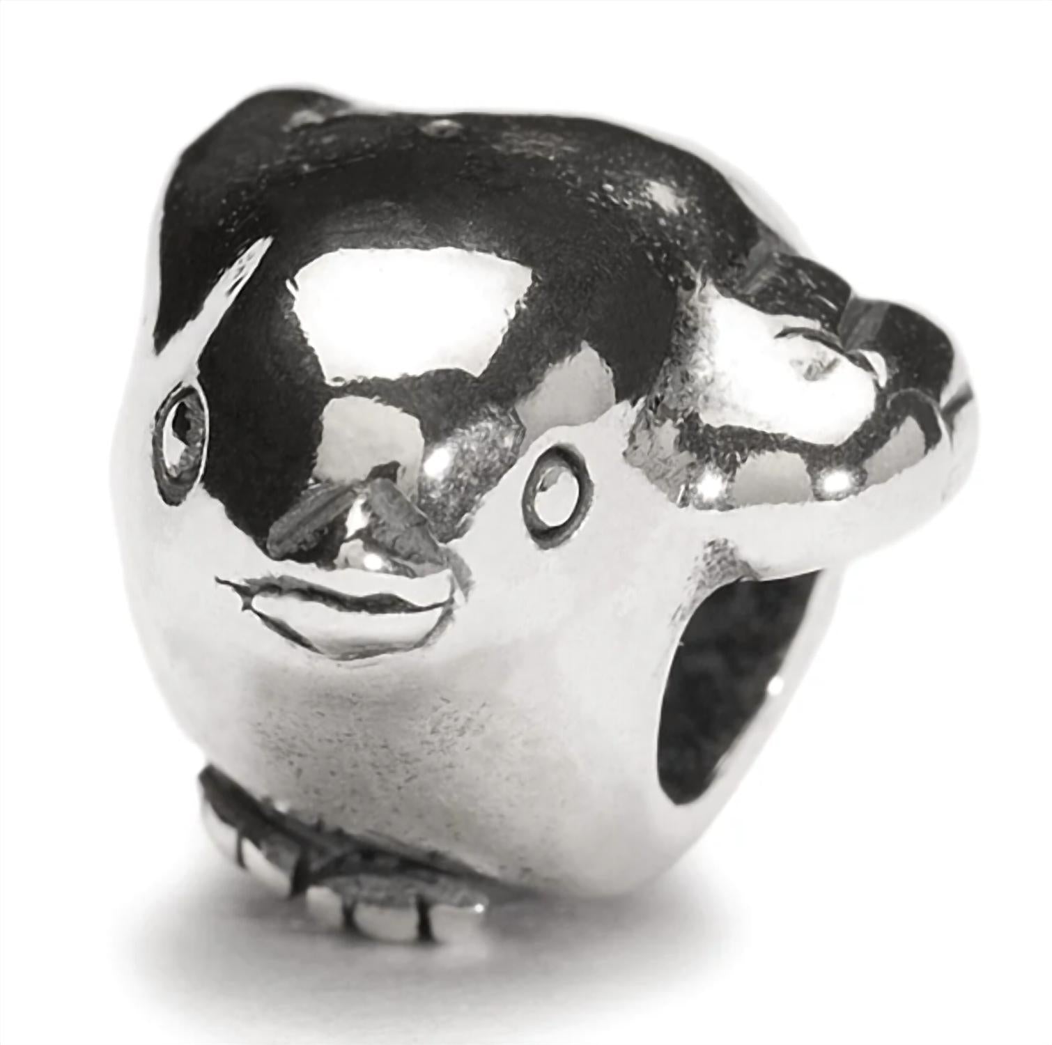 Trollbeads Women's Chick Troll Bead Charm in silver - women's accessory