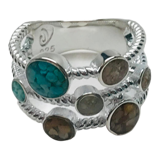 Dune Jewelry - Rope Seven Sand Ring