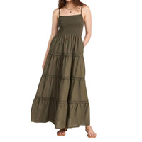 WYETH Charlie Maxi Dress in kalamata - women's dress