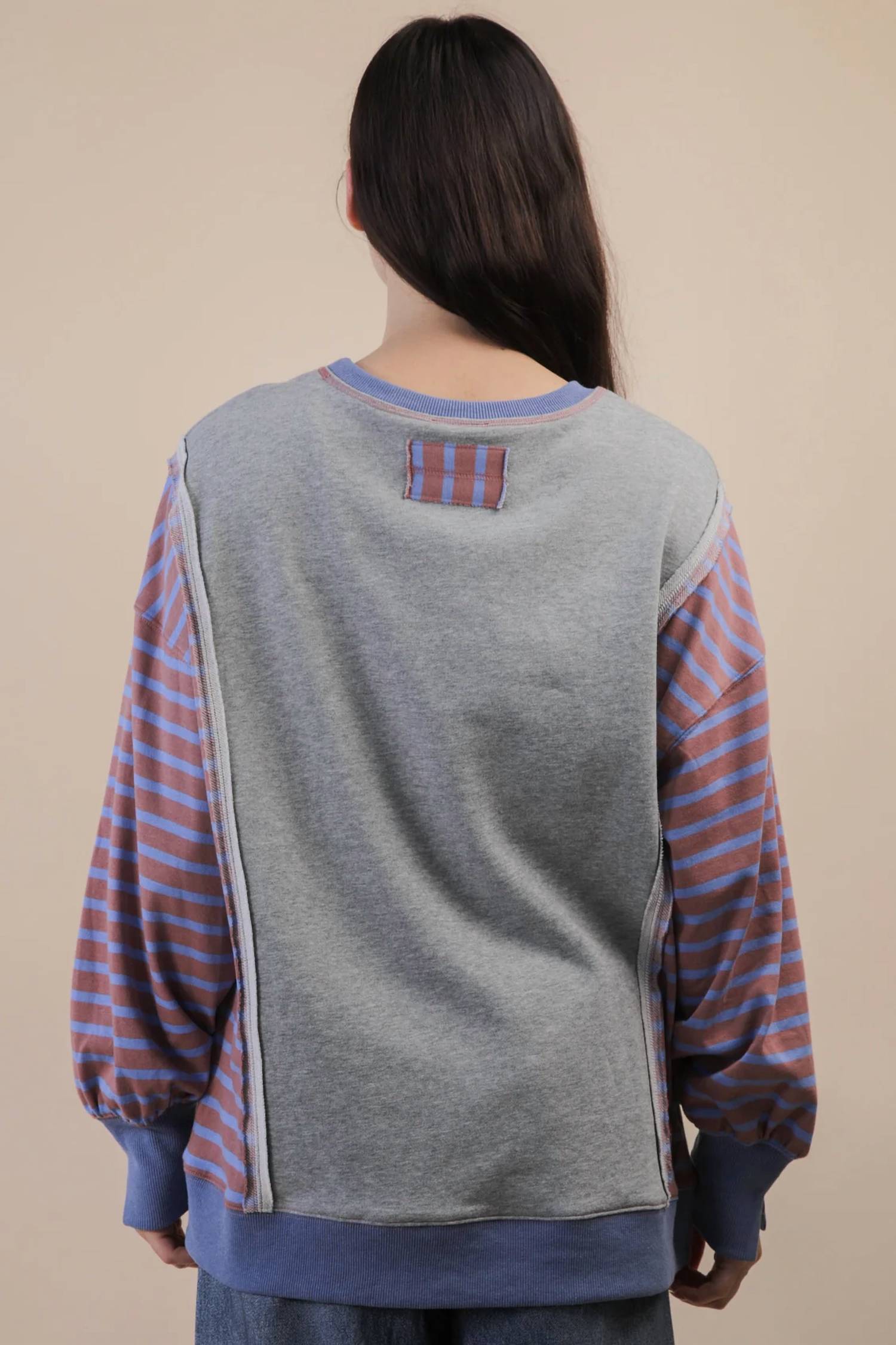 Very J - Striped Knit Top - Plus