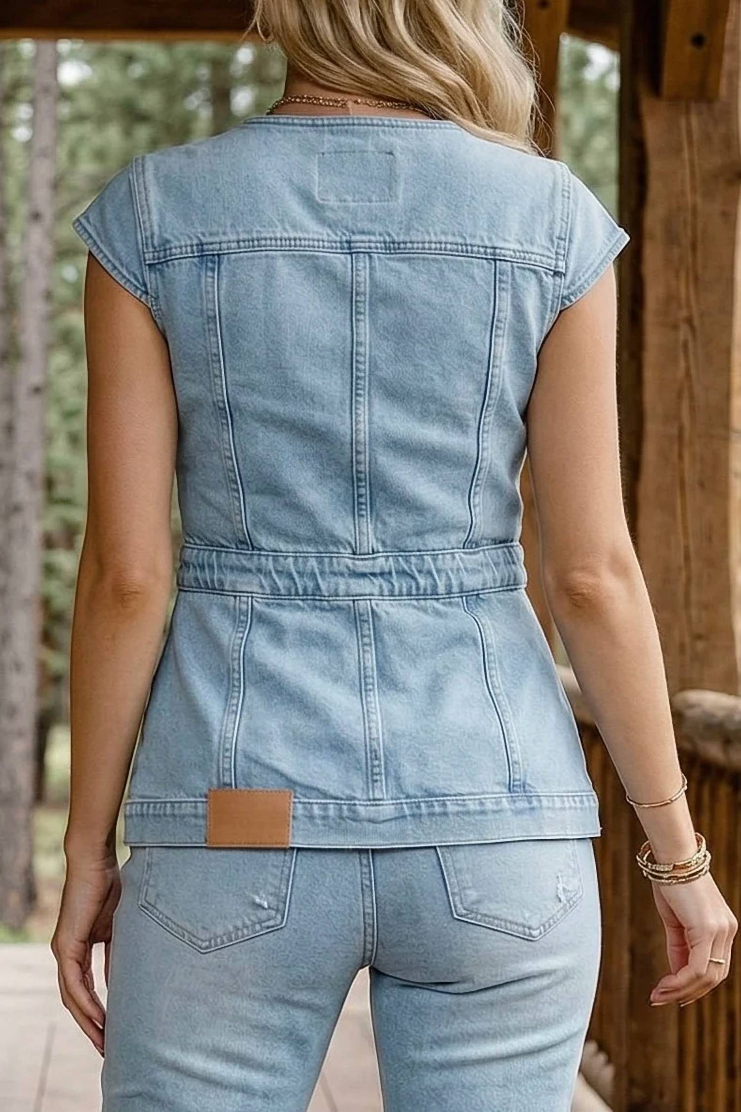 Tribal - Sleeveless Jacket