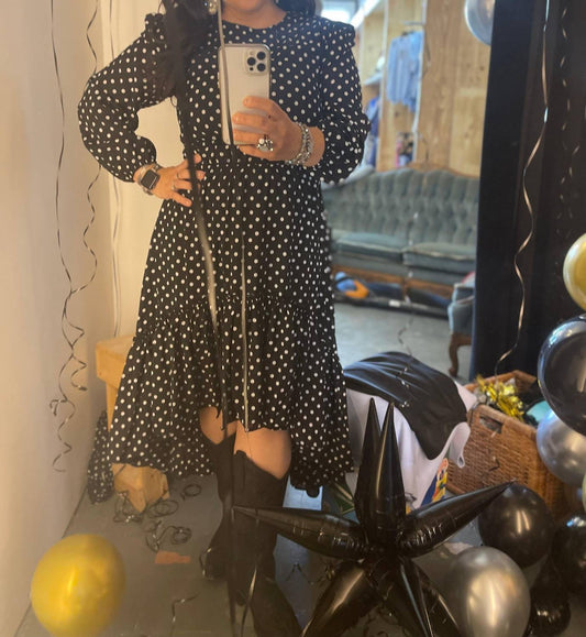 Hayden La - Becky Polka Dot Dress