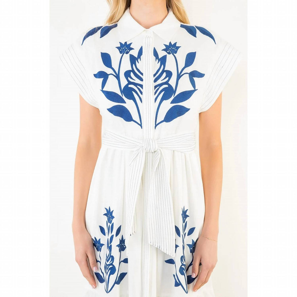 Thml - Floral Embroidered Dress