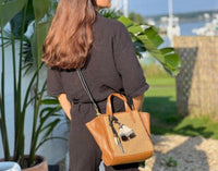 Kempton & Co. - Women's Raffia Mini Tote