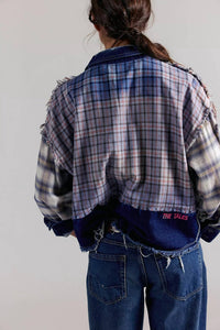 The Tales - Mixed Flannel & Denim Shirt
