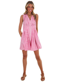 Entro - Feeling Fabulous Gingham Mini Dress