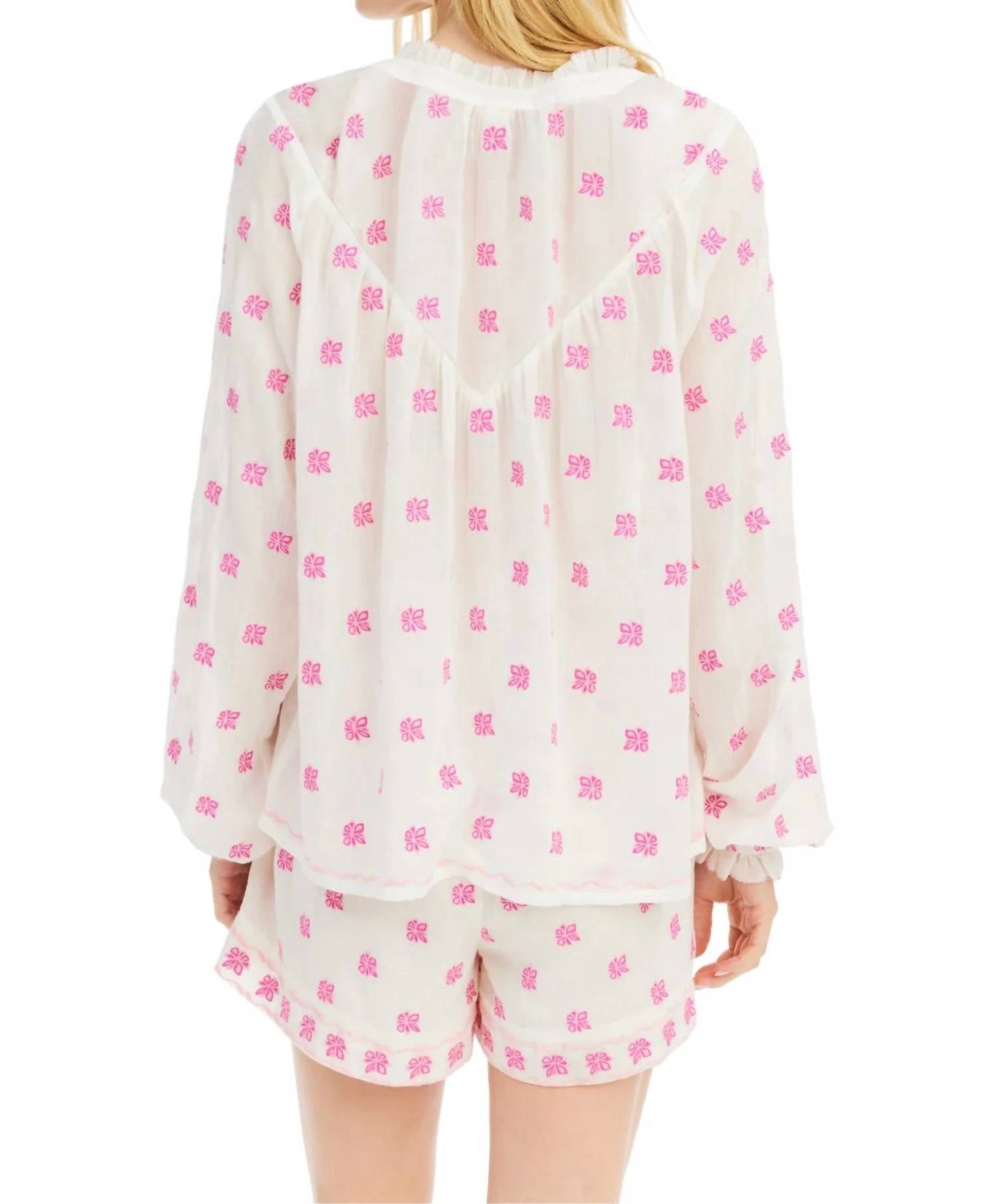 Allison New York - Elsa Button Up Blouse