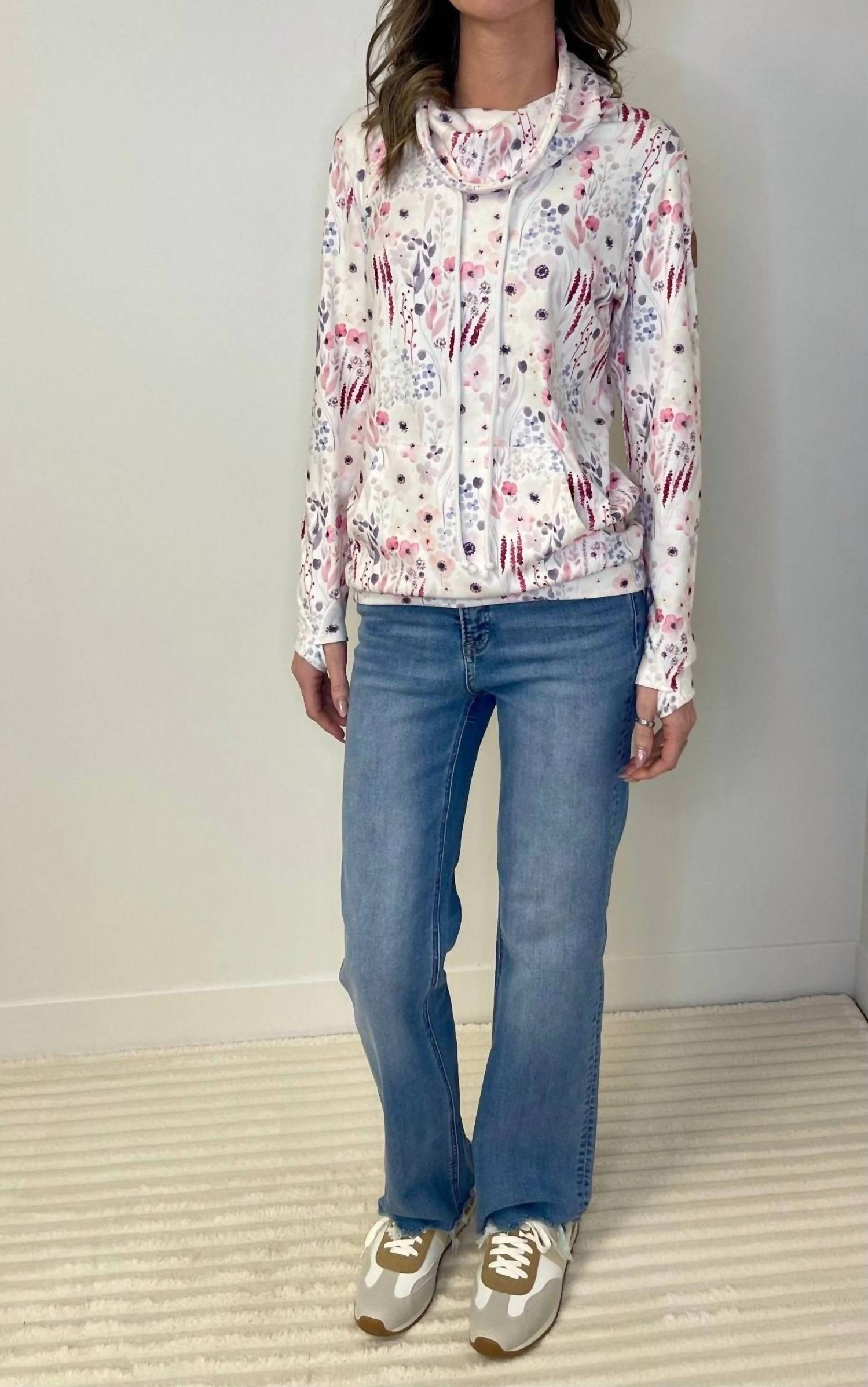 Michelle Mae - Wildflower Gardens Pullover Sweater