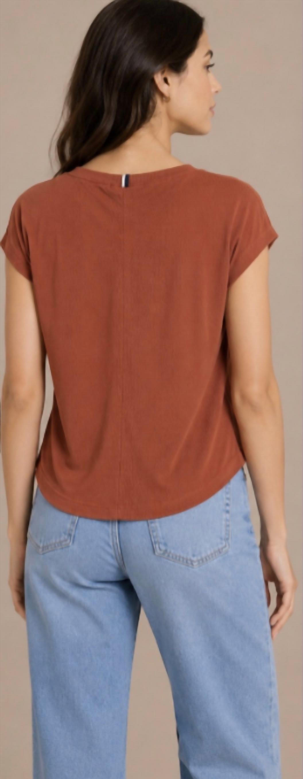Stateside - 2x2 Chevron Dolman Top