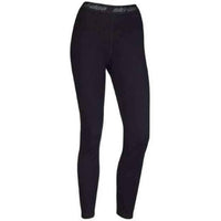 Ski-Doo Women's Merino Wool 01 Base Layer Thermal Long Pants in black - women's pants