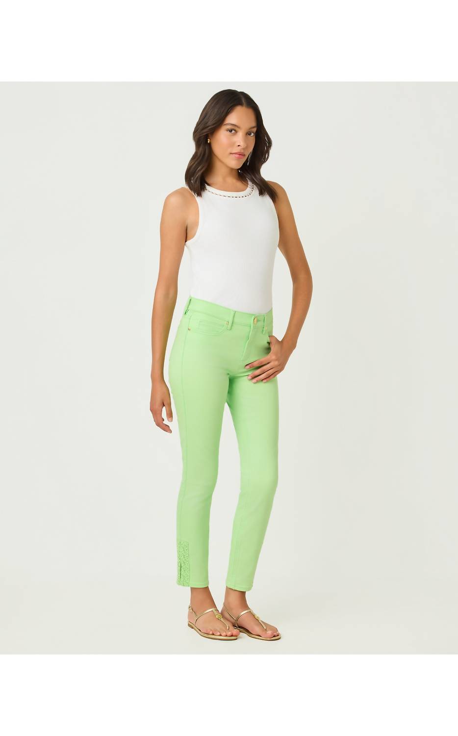 Lilly Pulitzer - South Ocean High Rise Skinny Jeans