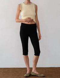 Donni. - Rib Pedal Pusher Pants