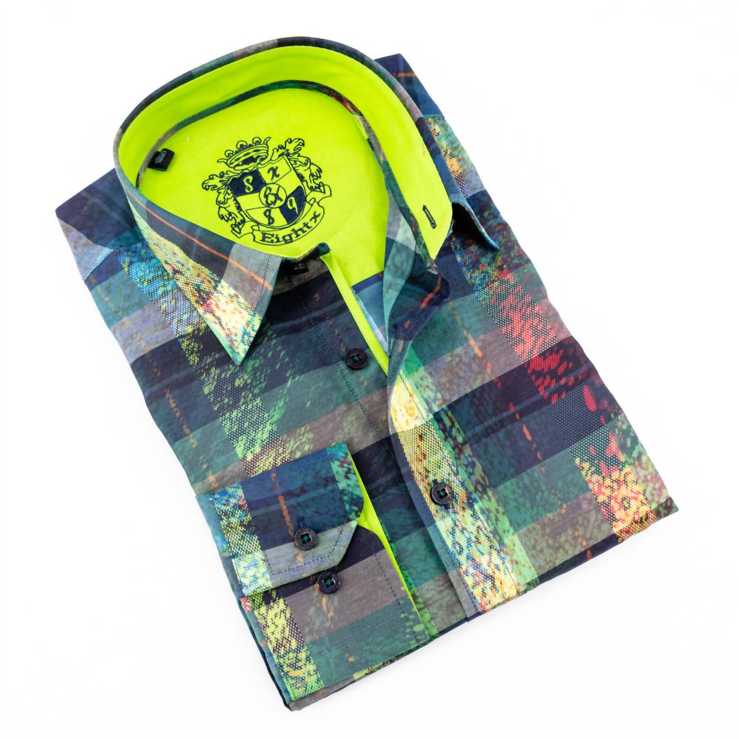Eight X - Button Down Print Shirt