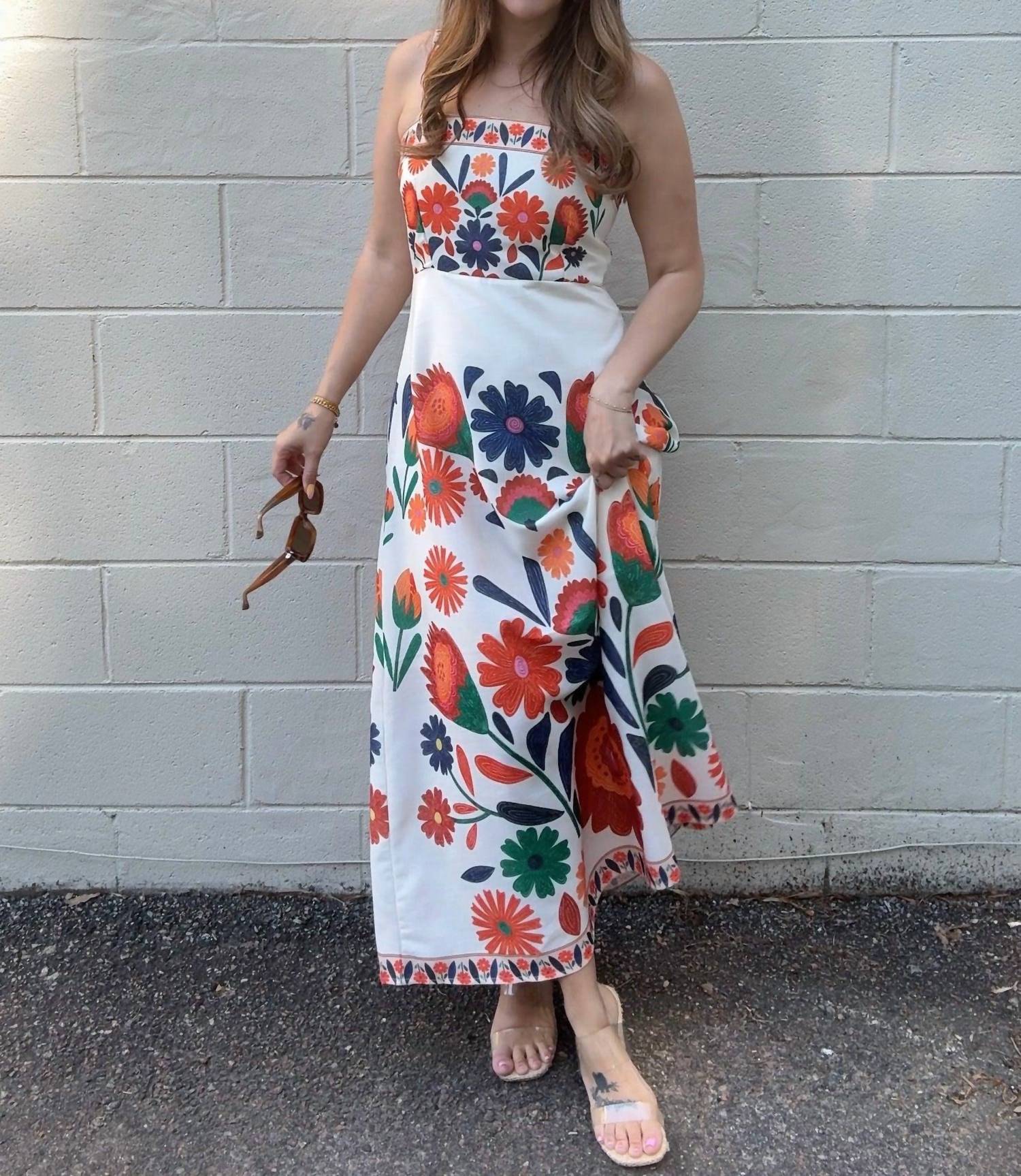 Sundayup - Willow Floral Midi Dress