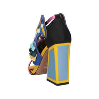 Exe Women's Dominic High Heel Sandal in coral - women's heels - view 5