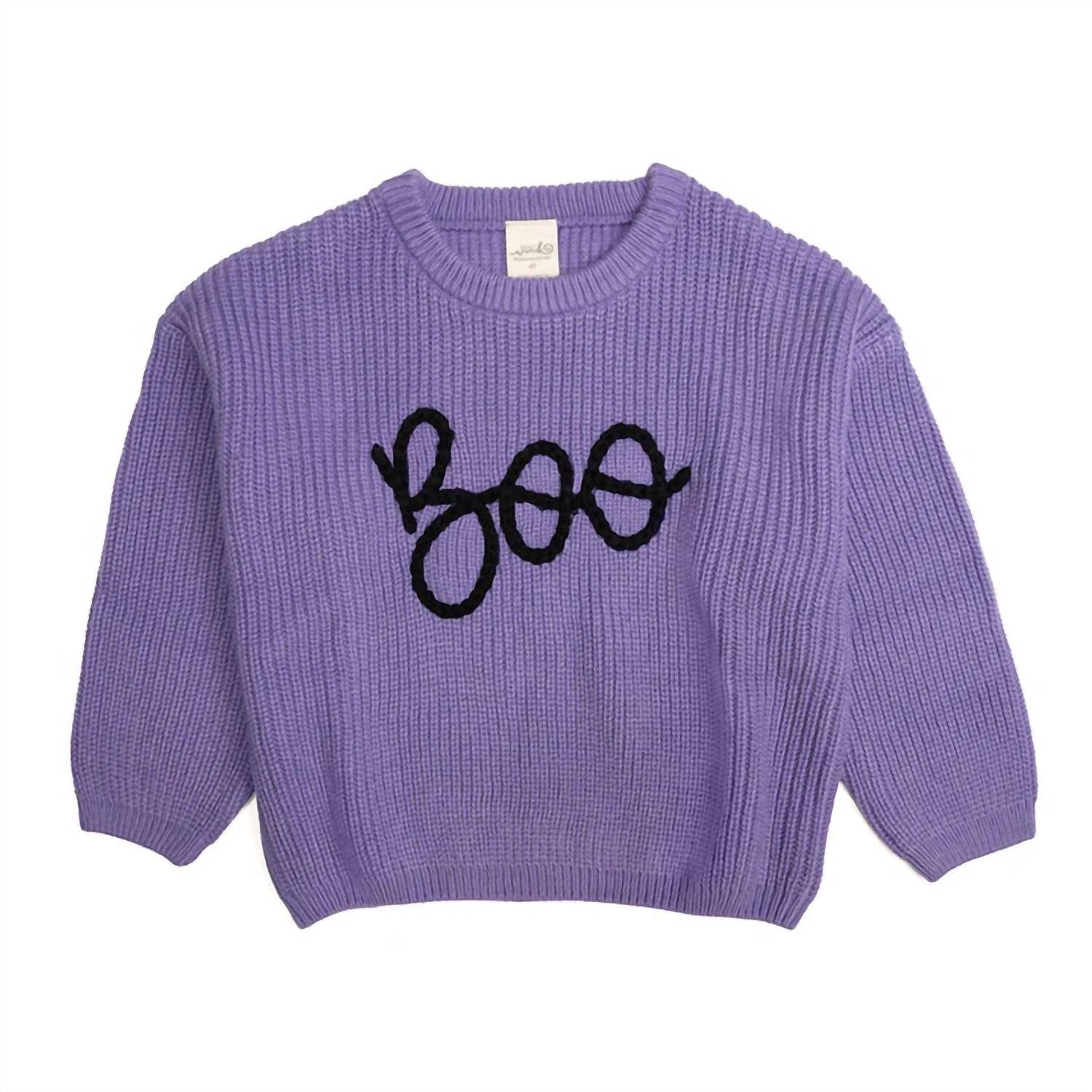 Sweet Wink - Boo Yarn Knit Sweater
